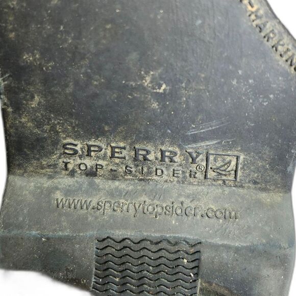 Sperry Top-Sider Womens 11 Rainboots Rubber Blue Anchors Waterproof Outdoors - Picture 11 of 11